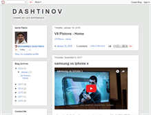 Tablet Screenshot of dashtinov.blogspot.com