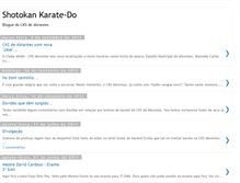 Tablet Screenshot of gostarkarate.blogspot.com