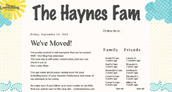 Desktop Screenshot of akhaynes.blogspot.com