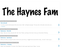 Tablet Screenshot of akhaynes.blogspot.com