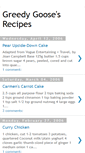Mobile Screenshot of greedygooserecipes.blogspot.com