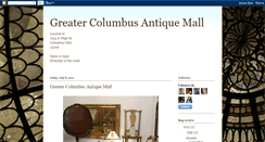 Desktop Screenshot of greatercolumbusantiquemall.blogspot.com