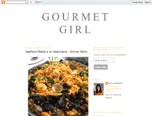 Tablet Screenshot of gourmetgirl1.blogspot.com