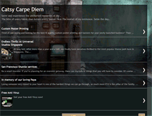 Tablet Screenshot of catsycarpediem.blogspot.com