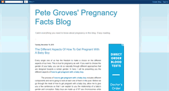 Desktop Screenshot of pregnancyfacts101.blogspot.com