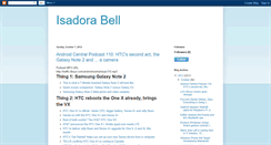 Desktop Screenshot of isadora12bell.blogspot.com