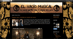 Desktop Screenshot of elvaciomusical.blogspot.com