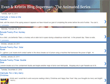 Tablet Screenshot of evanandkristinblogsuperman.blogspot.com