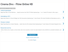 Tablet Screenshot of cinemadivx.blogspot.com