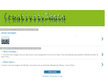 Tablet Screenshot of creativityphoto.blogspot.com