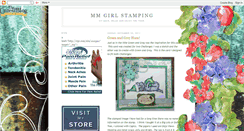 Desktop Screenshot of mmgirlstampin.blogspot.com