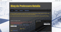 Desktop Screenshot of blogdaprofessoranatalia.blogspot.com