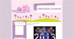 Desktop Screenshot of mara-aprendereensinar.blogspot.com