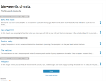 Tablet Screenshot of binweevilscheats.blogspot.com