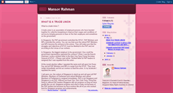 Desktop Screenshot of mansorahman.blogspot.com