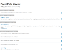 Tablet Screenshot of pawelstawski.blogspot.com