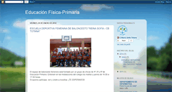 Desktop Screenshot of educacionfisicaprimariarsofia.blogspot.com