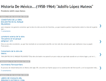 Tablet Screenshot of historiademxico419.blogspot.com