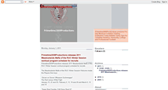 Desktop Screenshot of primetime2009productions.blogspot.com