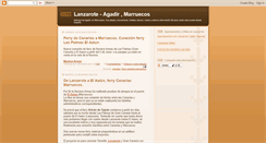 Desktop Screenshot of lanzarote-agadir.blogspot.com