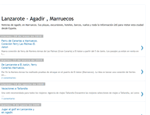 Tablet Screenshot of lanzarote-agadir.blogspot.com