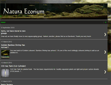 Tablet Screenshot of naturaecorium.blogspot.com