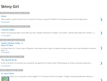 Tablet Screenshot of oneskinnygirl.blogspot.com