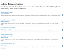 Tablet Screenshot of indoortanninglotionshub.blogspot.com