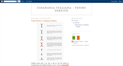 Desktop Screenshot of cidadaniaitaliana-tenhodireito.blogspot.com