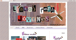 Desktop Screenshot of jovenlibros.blogspot.com