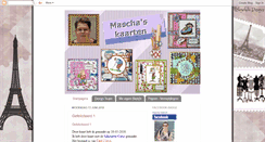 Desktop Screenshot of maschaskaarten.blogspot.com