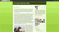 Desktop Screenshot of joleeslifeasawife.blogspot.com