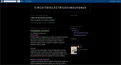 Desktop Screenshot of circuitoselectricosymuchomas.blogspot.com