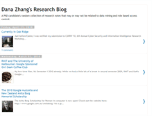 Tablet Screenshot of danasresearchblog.blogspot.com