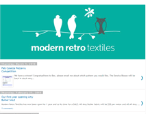 Tablet Screenshot of modernretrotextiles.blogspot.com