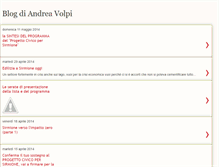 Tablet Screenshot of andreavolpi.blogspot.com