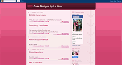 Desktop Screenshot of lenourscake.blogspot.com