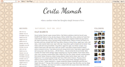 Desktop Screenshot of ceritamamah.blogspot.com