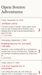 Mobile Screenshot of open-source-adventures.blogspot.com