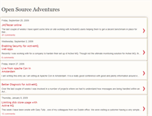 Tablet Screenshot of open-source-adventures.blogspot.com