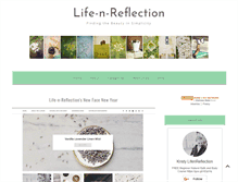 Tablet Screenshot of life-n-reflection.blogspot.com