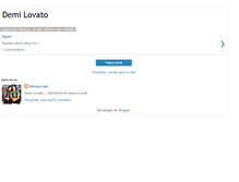 Tablet Screenshot of demilovato-demilovato.blogspot.com