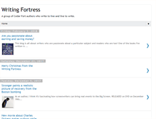 Tablet Screenshot of cedarfortauthors.blogspot.com