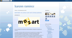 Desktop Screenshot of karennrmz.blogspot.com