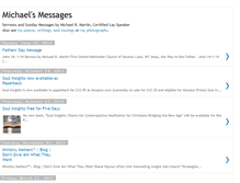 Tablet Screenshot of michaelmessage.blogspot.com