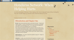 Desktop Screenshot of hondurasnetwork.blogspot.com