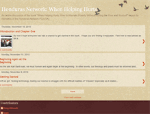 Tablet Screenshot of hondurasnetwork.blogspot.com