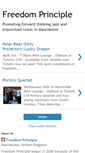 Mobile Screenshot of freedomprinciple.blogspot.com