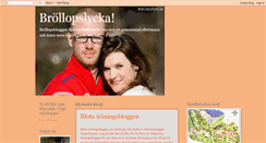 Desktop Screenshot of brollopslycka.blogspot.com