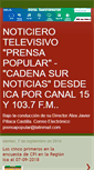 Mobile Screenshot of prensapopularica.blogspot.com